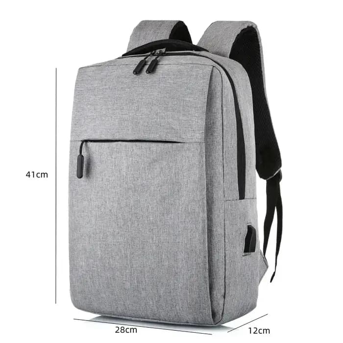 Sacs à dos d'affaires pour hommes et femmes, sac à dos de voyage portable de grande capacité, sac pour ordinateur portable ultraléger unisexe, cartable d'étudiant de couleur unie