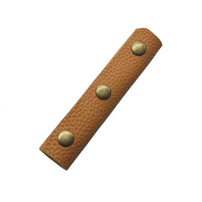 Poignée de valise en cuir PU, Design souple Anti-choc, housse de poignée en cuir, couleur unie, sangle d'épaule, housse de poignée, accessoires de sac