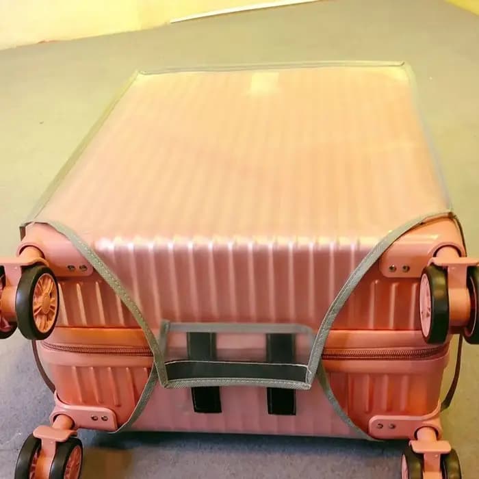 Housse de protection transparente pour bagages de voyage
