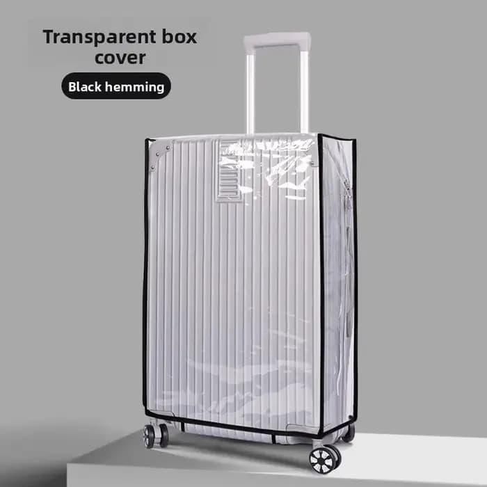 Housse de valise pour bagages de 18 à 30 pouces, manchon de protection épais en PVC transparent appr
