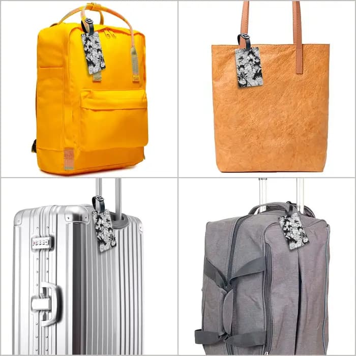 Étiquettes de bagages personnalisées Goku Anime pour valises