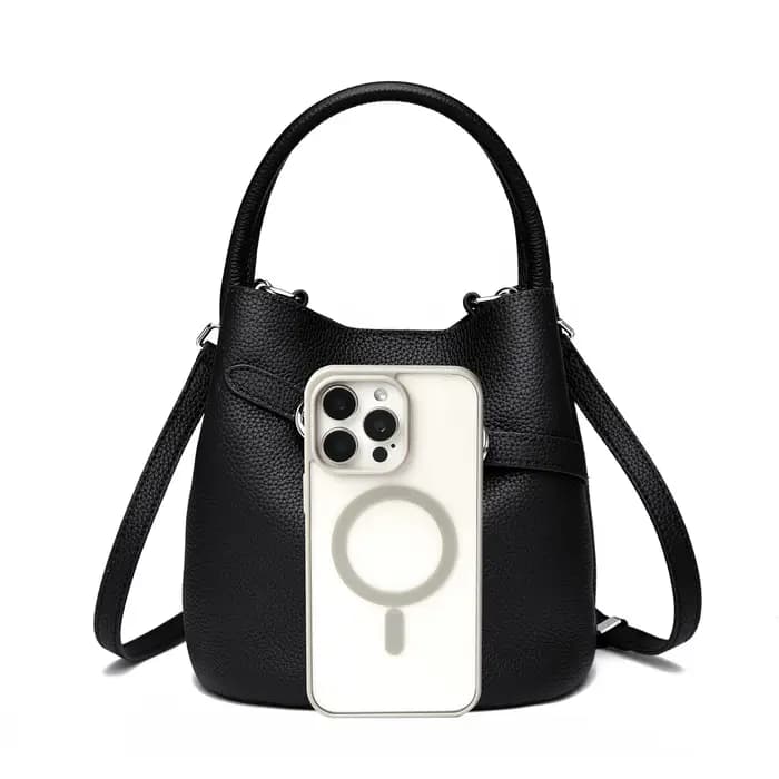 Sac à main pour femme en cuir véritable de haute qualité