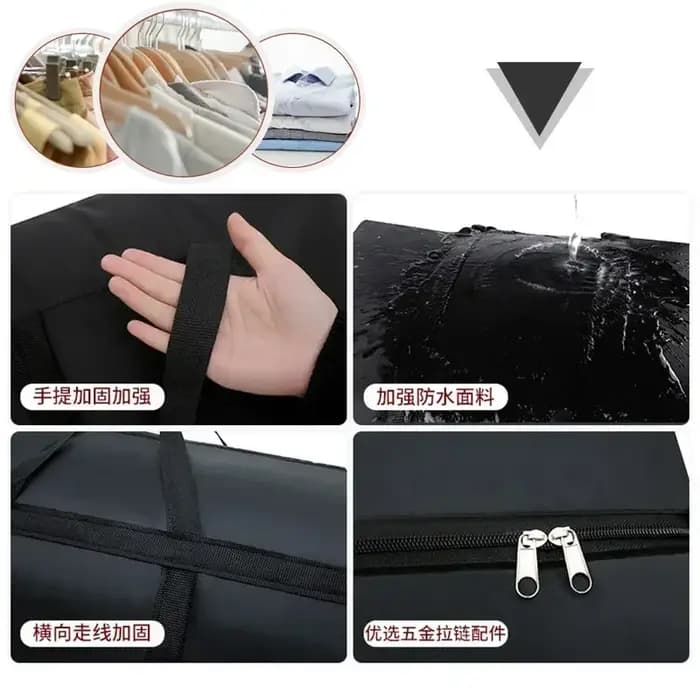 Sacs à bagages mobiles imperméables Extra larges