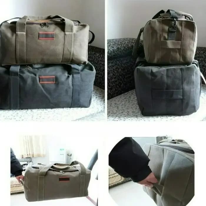Sacs de voyage imperméables en toile pour hommes et femmes