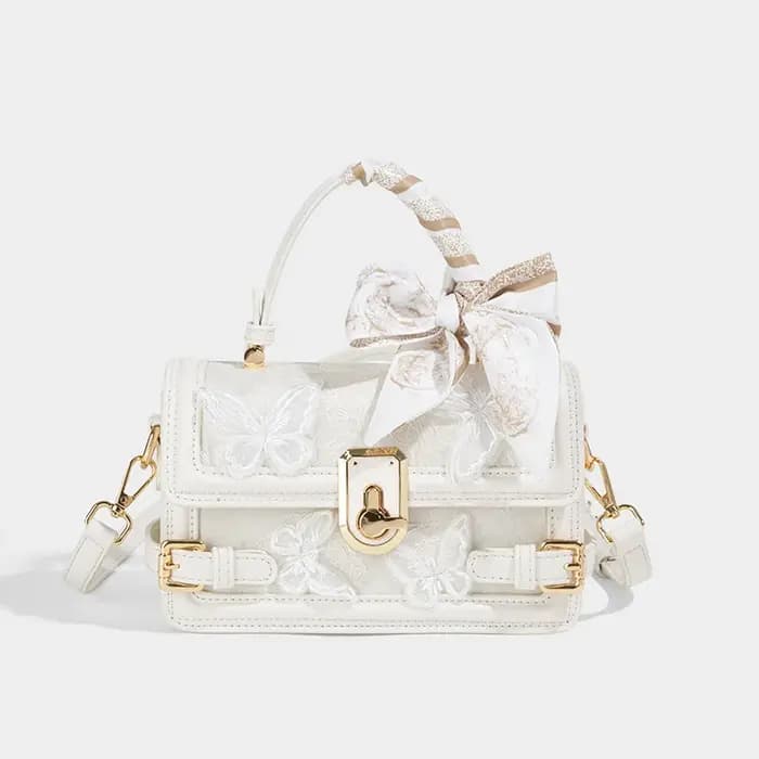ABQP – sac à bandoulière de luxe pour femmes, sac à main tendance de marque de luxe, broderie papill