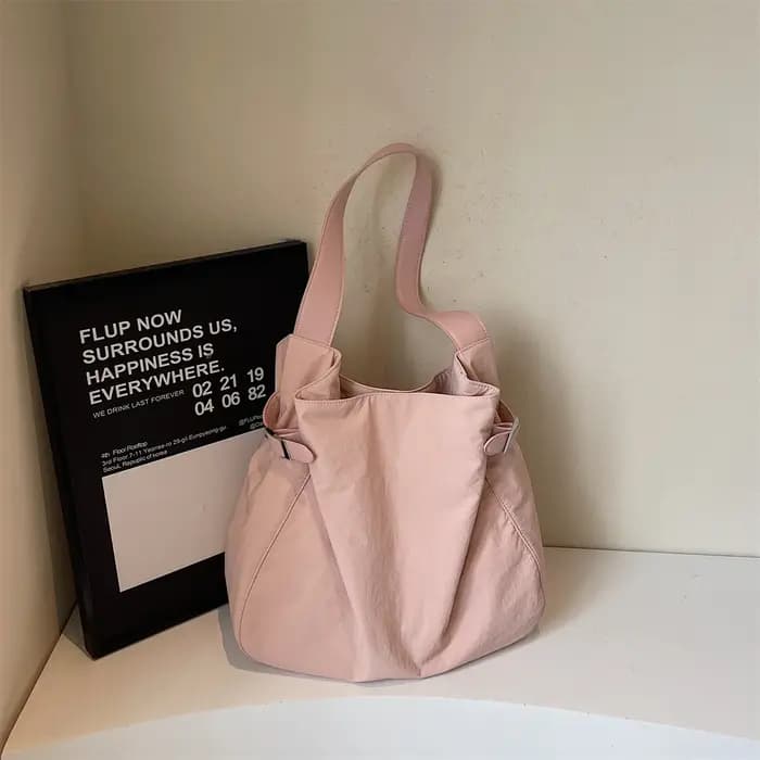 Sac fourre-tout en toile de style japonais pour femmes 2025