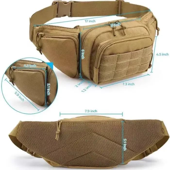 Sac de taille pour moto