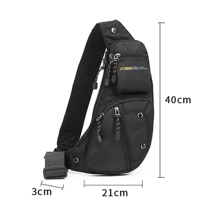 Designer de luxe hommes taille Packs Sac à bandoulière militaire qualité homme sacs