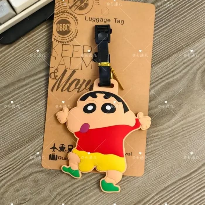 Étiquettes de bagage Anime Crayon Shin-chan