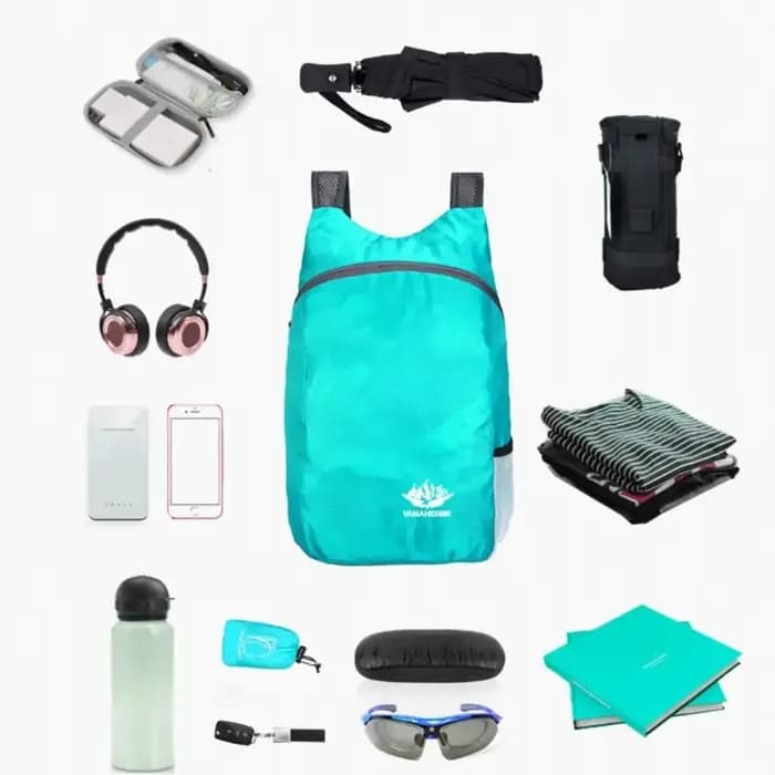 Sac à dos de montagne pliable de grande capacité 20L