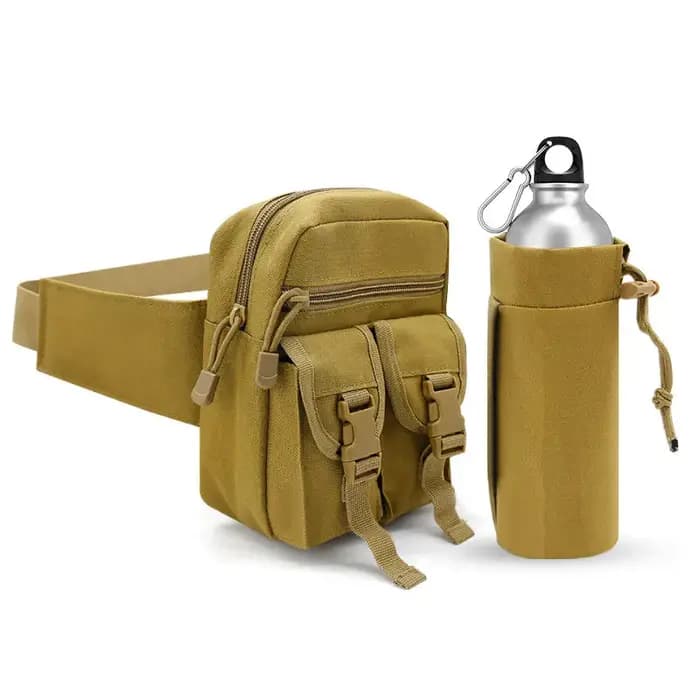 Sac banane militaire tactique en Nylon imperméable pour hommes