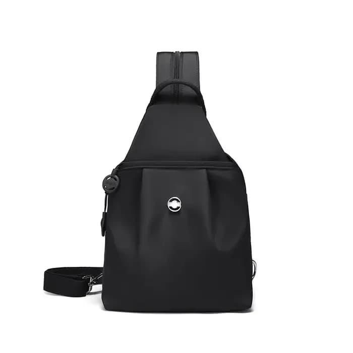 Petit sac à dos décontracté pour hommes et femmes, avec plusieurs compartiments, sac de poitrine à b