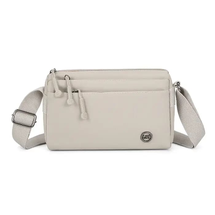 Sac à bandoulière décontracté et élégant, minimaliste, grande capacité, multi-zippé, léger, imperméable, pour femmes