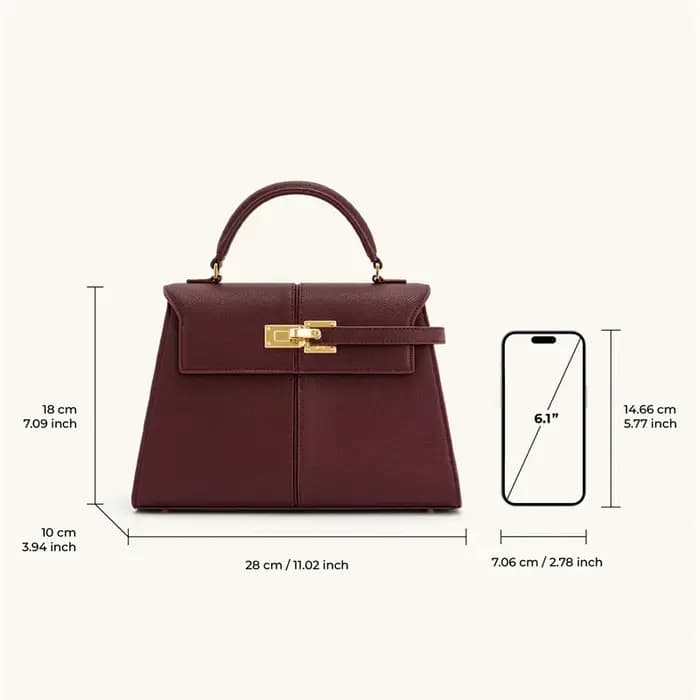 Sac trapézoïdal JW PEI, nouveau style, sac bandoulière en cuir véritable pour femme, design de niche