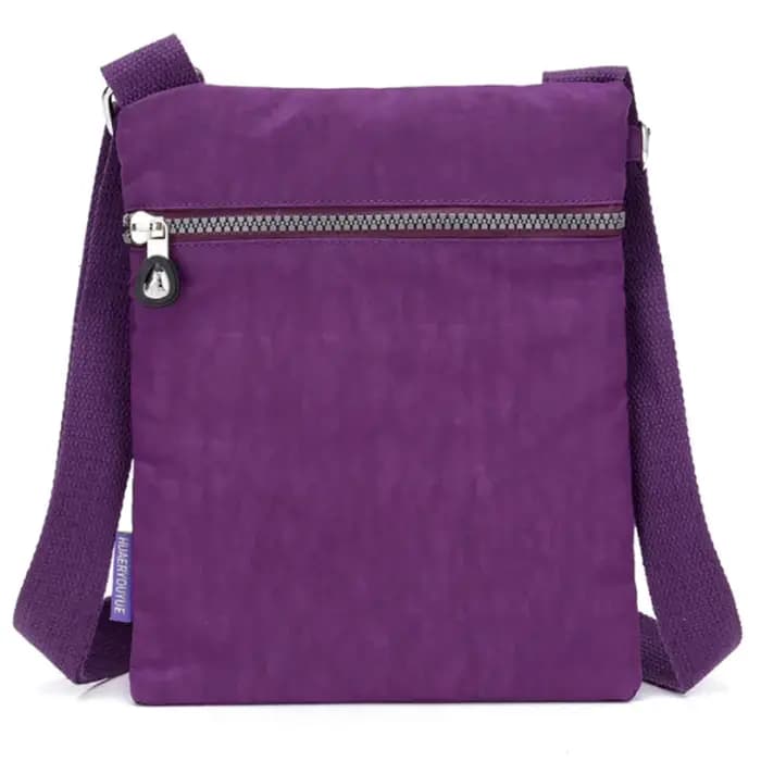 Sac à bandoulière en nylon ultra léger multicouche pour femme