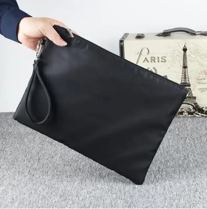 Pochette en nylon Oxford pour hommes, sac à documents décontracté, gril, nouveau
