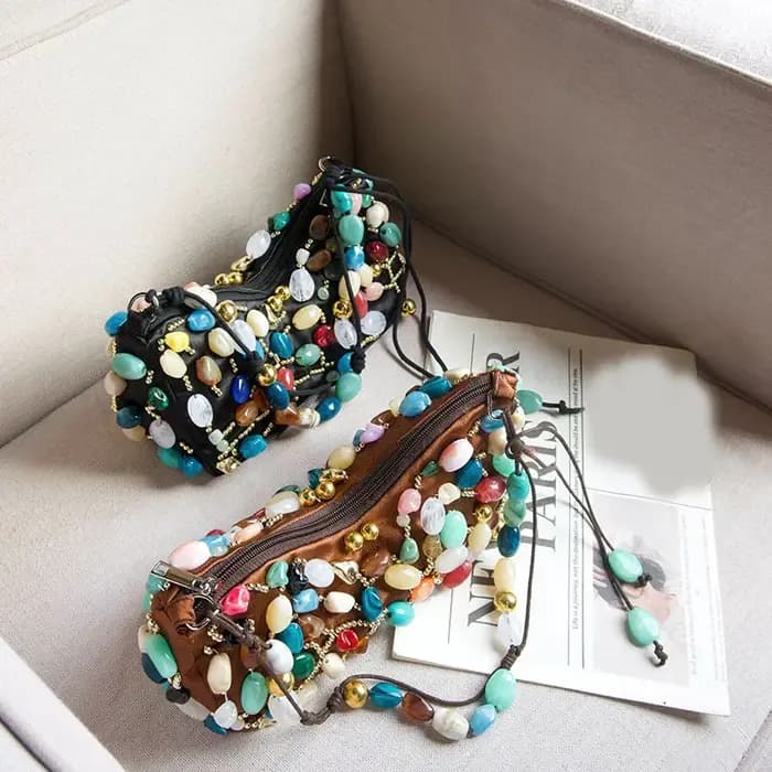 Sac à bandoulière bohème pour femmes