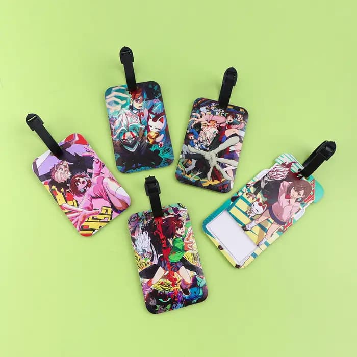 Étiquettes de bagage Anime japonais