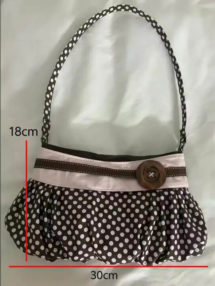 Sacs messagers tendance pour femmes 2026 Nouvelle collection Sac à main vintage à pois
