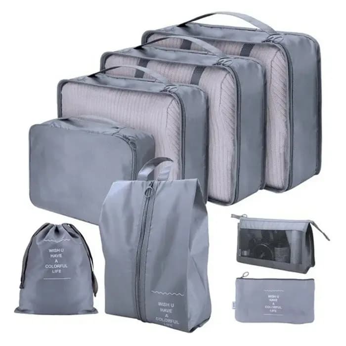 8 pièces/ensemble sacs de rangement pour voyage organisateur