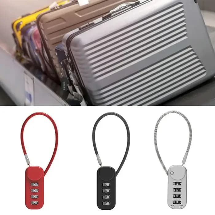 Verrou de sécurité de voyage à 4 chiffres