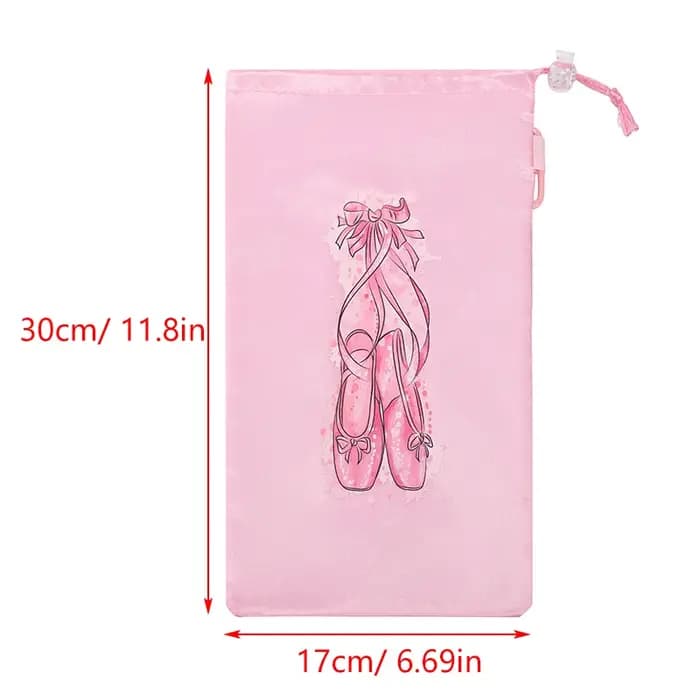 Sac de danse portable en maille respirante pour chaussures, pochette de rangement pour filles, sacs