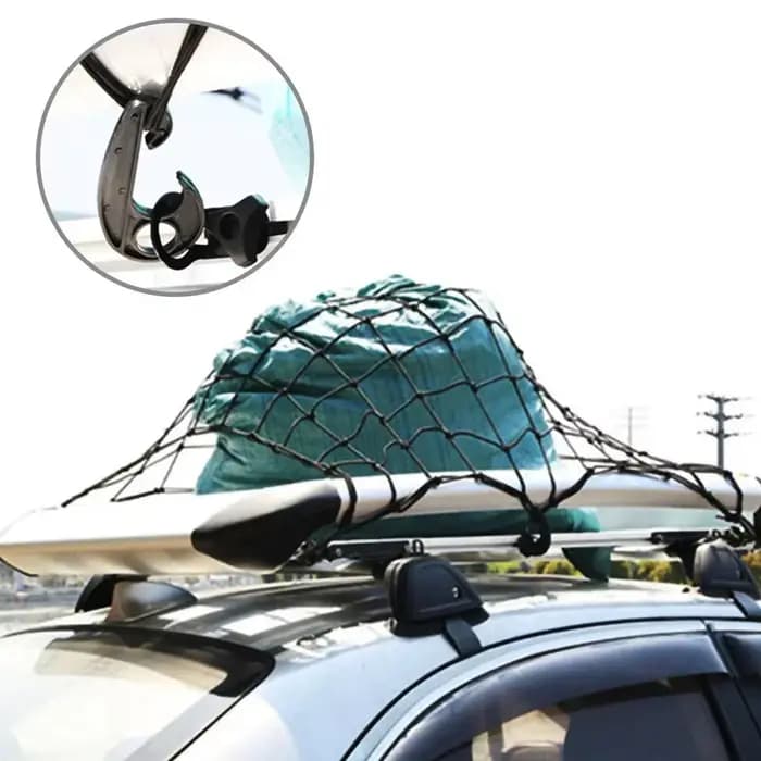 Filet de fixation de bagages pour toit de voiture (Nouveau style)