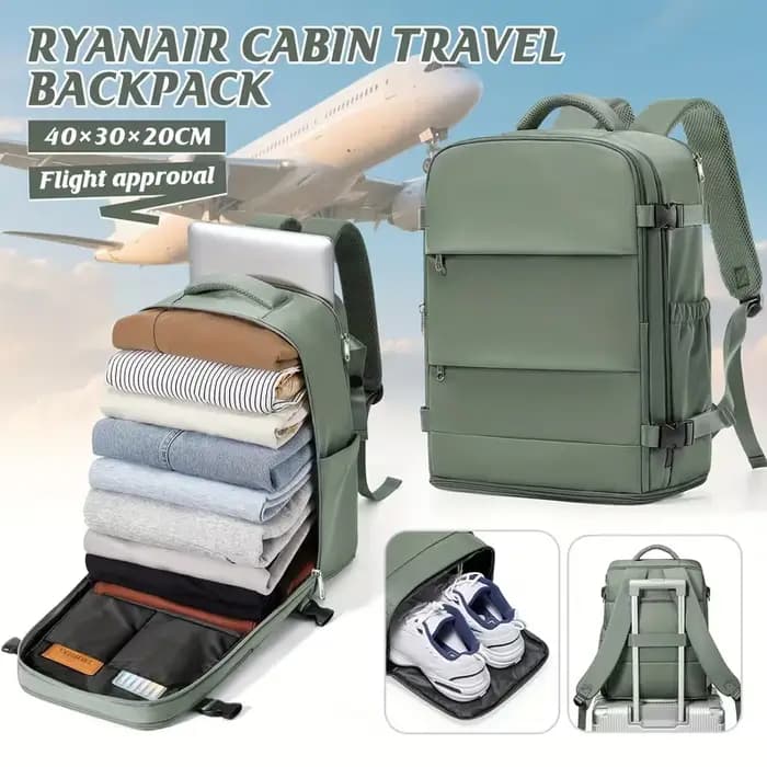 Ryanair 40x30x20 bagage à main sac à dos voyage sac à dos Wizzair cabine sac 15.6 ''sac à dos pour ordinateur portable