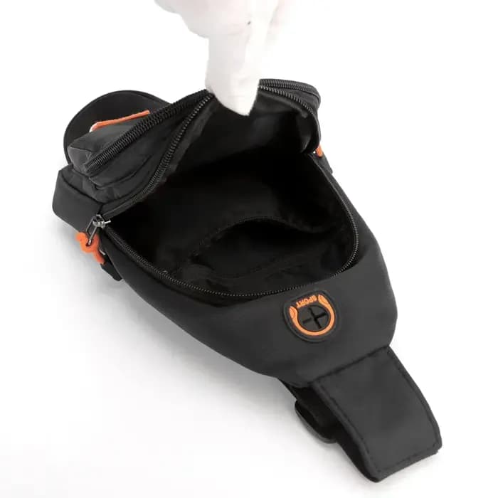 Sac à dos à bandoulière Adventure pour hommes – Spacieux et robuste pour les sports de plein air