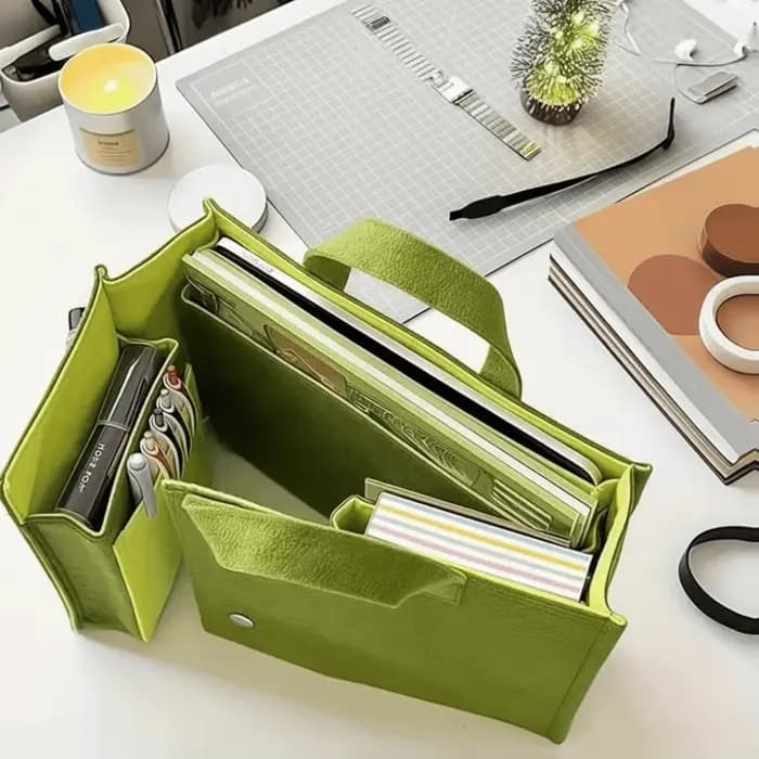 Sac en feutre cadeau créatif