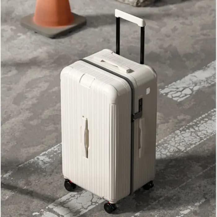 Valise de voyage de grande capacité, 20/22/24/26/28/30 pouces, matériau PC de haute qualité avec ser