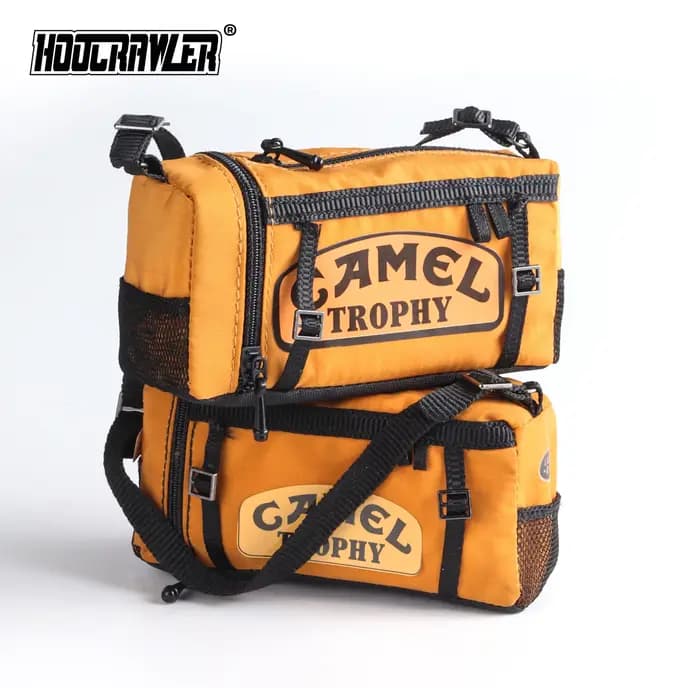 HooCrawler Mini Valise Simulée, Décoration Miniature, Sac de Voyage Sportif à l'Échelle pour Crawler RC 1/10 TRX4 SCX10 VS4-10 D90