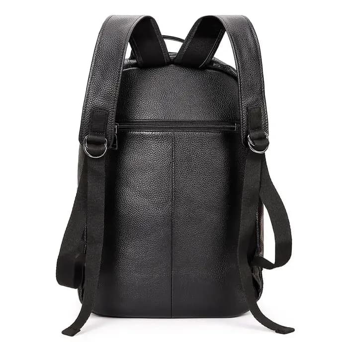 Sac à dos en cuir véritable pour homme