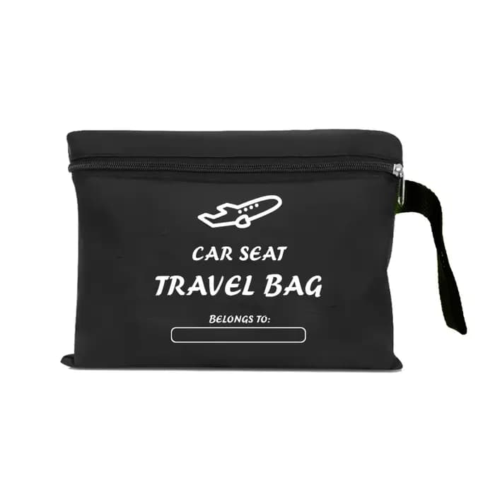 Sac de voyage pour siège de voiture ultime, rangement étanche pour avion, voyages sur route, sac à dos rembourré réglable, pliable et léger!