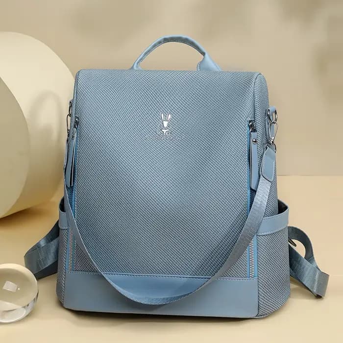 Sac à dos antivol de grande capacité en Pu pour femmes