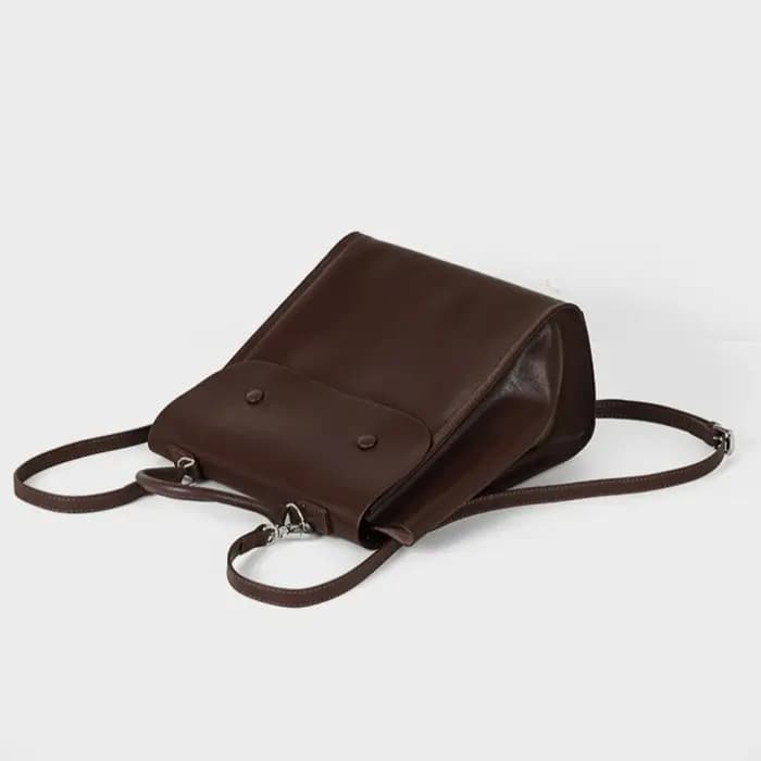 Sac à dos pour femme, mini sac à dos de luxe en cuir véritable, léger, décontracté, pour les voyages, le quotidien, le campus, les trajets domicile-travail, tendance chic