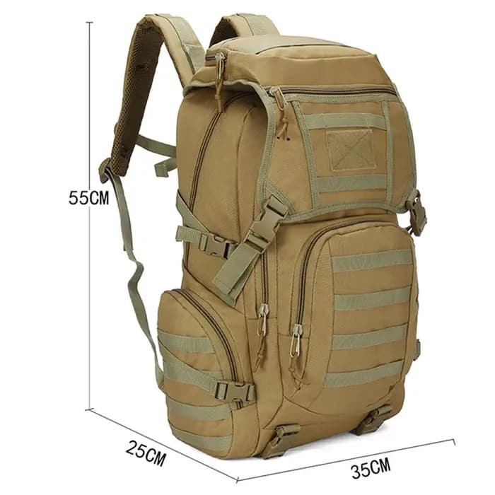 Sac à dos tactique sac de survie chasse MOLLE sac à dos GYM pour hommes EDC voyage en plein air randonnée sac à dos Camping Trekking sac à dos