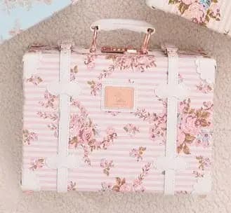 Valise en cuir de grande qualité