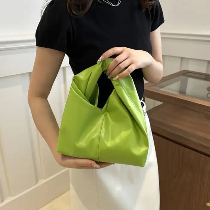 Sac à main plissé décontracté grande capacité