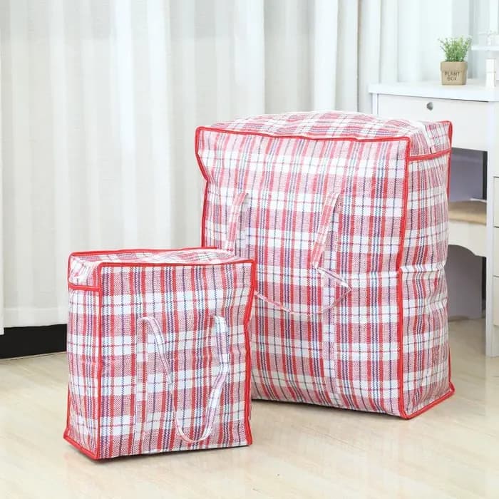 Sac de rangement pliable et Portable en plastique épais