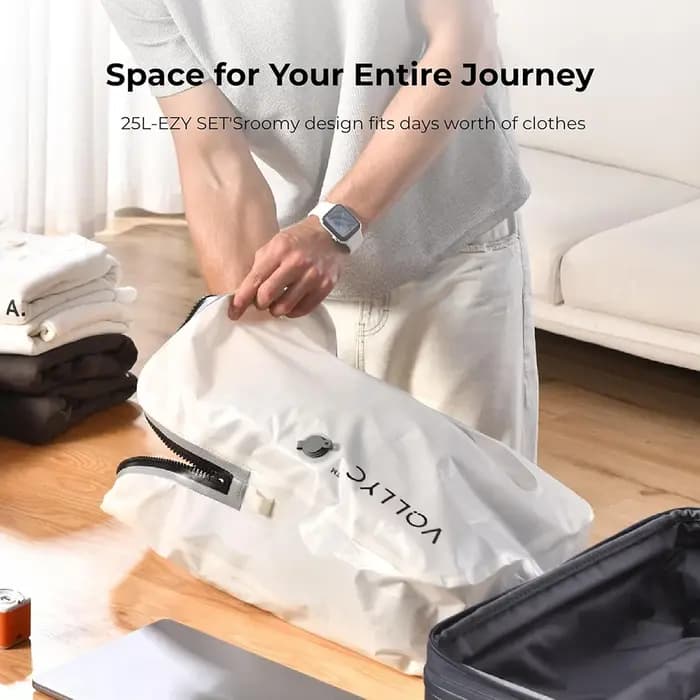 FLEXTAIL X VOLLYC EZYPACK - Sac de rangement sous vide 25 L
