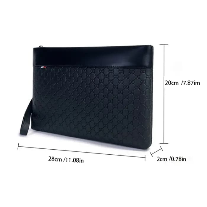 Sac d'affaires design en cuir pour hommes