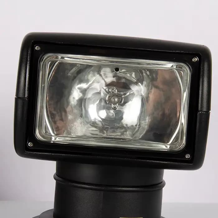 Projecteur marin avec télécommande à 360 degrés, 100W 24v, phare Spot, lumière de recherche pour Yac