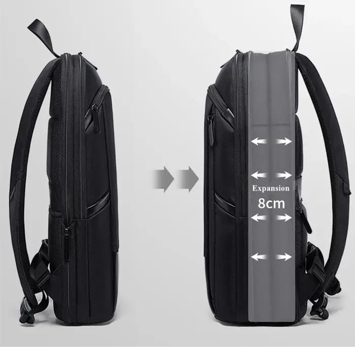 BANGE ordinateur portable étanche 15.6 "17.3 sac à dos mode mâle classique mode voyage Moto & motard