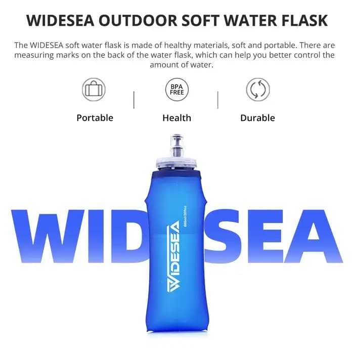 Bouteille d'Eau Douce Pliable pour Camping