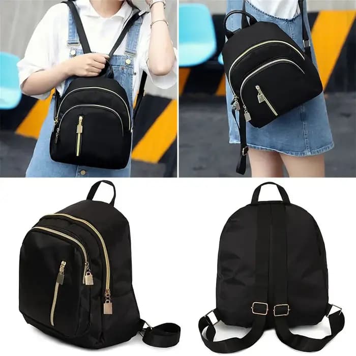 Sac à dos multifonctionnel en nylon pour femme
