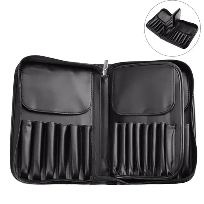 Trousse de maquillage cosmétique à fermeture éclair