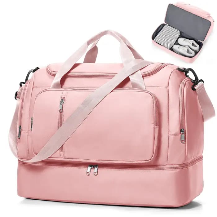 Sac de voyage pour femmes - Sac de voyage étanche de grande capacité à plusieurs poches, sac de spor
