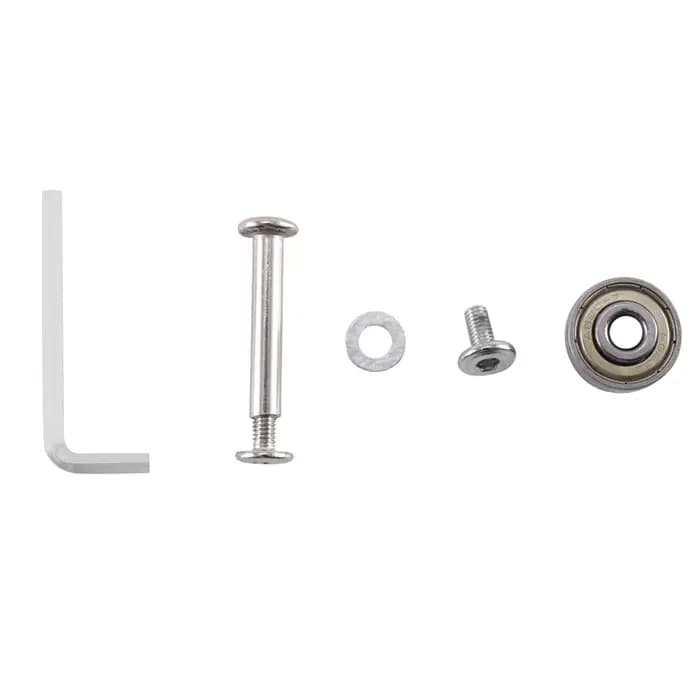 ABQR 80Mm X 24Mm roues à bagages roulements en acier au carbone
