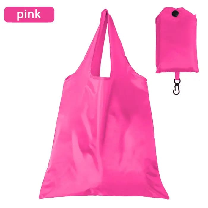 1/5/10/50pcs sac à provisions Oxford couleur unie écologique pliant réutilisable Portable sac à band